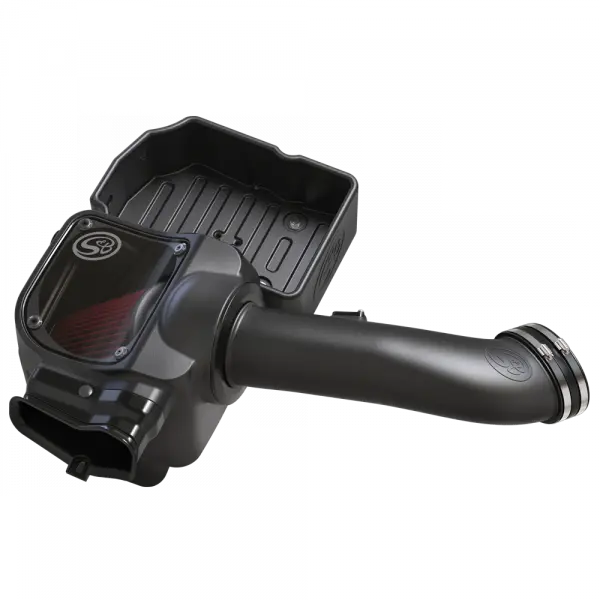 Cold Air Intake For 17-19 Ford F250 F350 V8-6.7L Powerstroke Cotton Cleanable Red 1