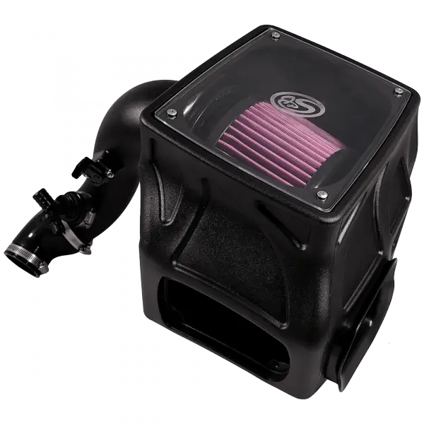 Cold Air Intake For 16-19 Chevrolet Colorado Gmc Canyon 2.8L Duramax Cotton Cleanable Red 1