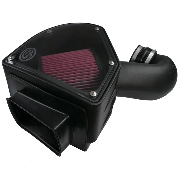 Cold Air Intake For 94-02 Dodge Ram 2500 3500 5.9L Cummins Cotton Cleanable Red 1