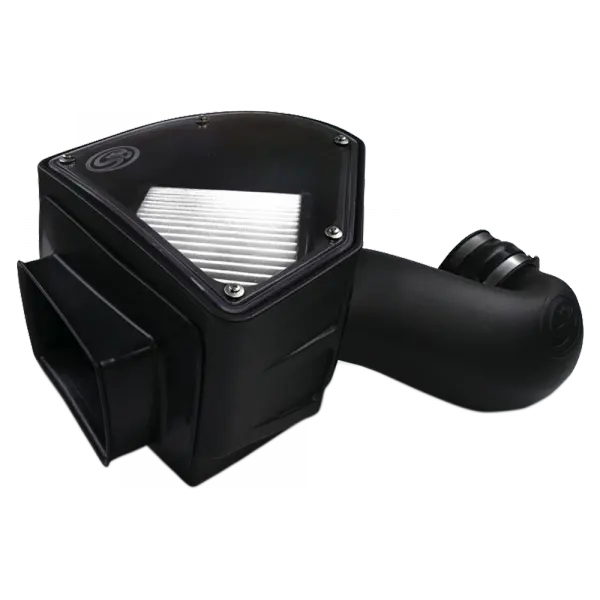 Cold Air Intake For 94-02 Dodge Ram 2500 3500 5.9L Cummins Dry Extendable White 1