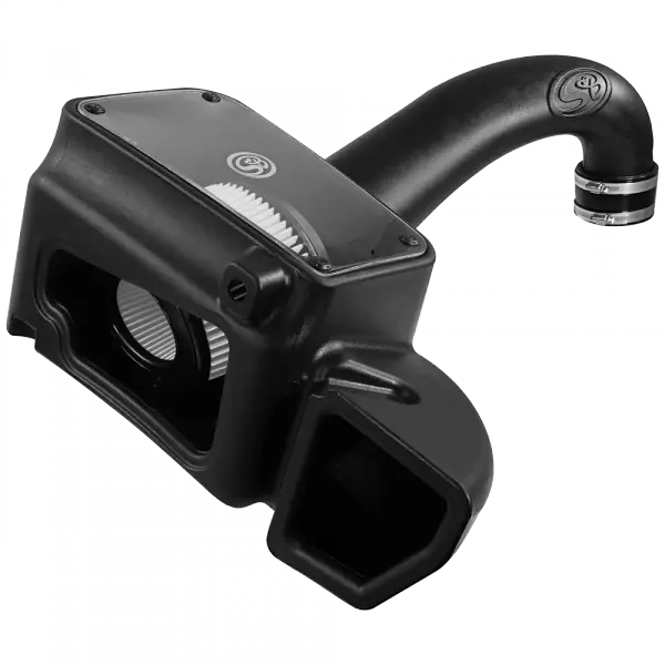 Cold Air Intake For 09-18 Dodge Ram 1500/ 2500/ 3500 Hemi V8-5.7L Dry Extendable White 1