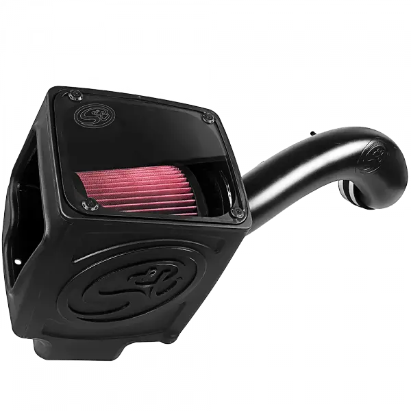Cold Air Intake For 16-19 Silverado/Sierra 2500, 3500 6.0L Cotton Cleanable Red 1