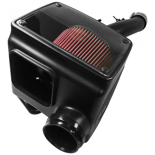 Cold Air Intake For 10-22 Toyota 4Runner 2010-14 Fj Cruiser 4.0L 4X4 Cotton Cleanable Red 1