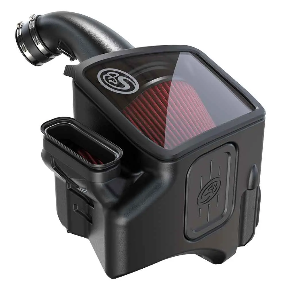 Cold Air Intake For 20-21 Chevrolet Silverado Gmc Sierra V8-6.6L L5p Duramax Cotton Cleanable 1