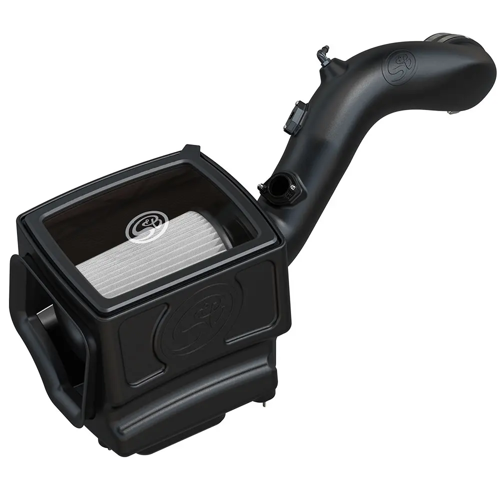 Cold Air Intake For 09-13 Silverado/Sierra 1500 09-14 Tahoe, Yukon, Suburban, Escalade, Avalanche Dry Extendable Filter 1
