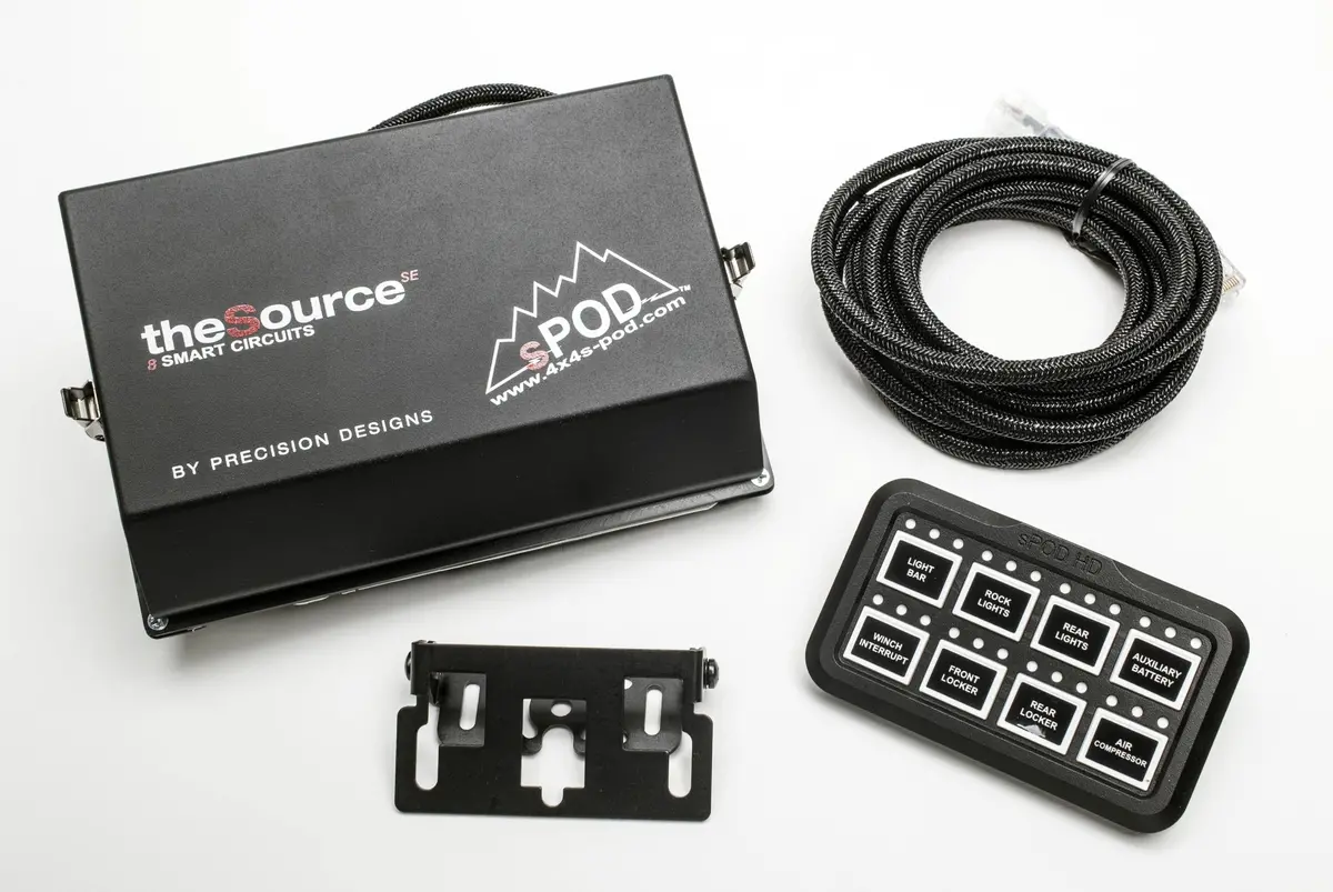 8 Circuit Se System W/ Hd Panel For Toyota Trucks And Gen I Tacoma's 1