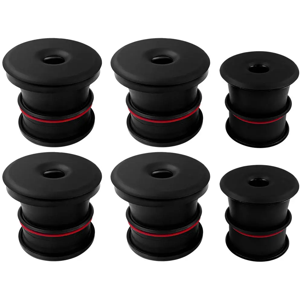 Silicone Body Mount Kit For 03-07 Ford F-250/F-350 Powerstroke 6.0L Reg/Extended Cab 4 Pc 1