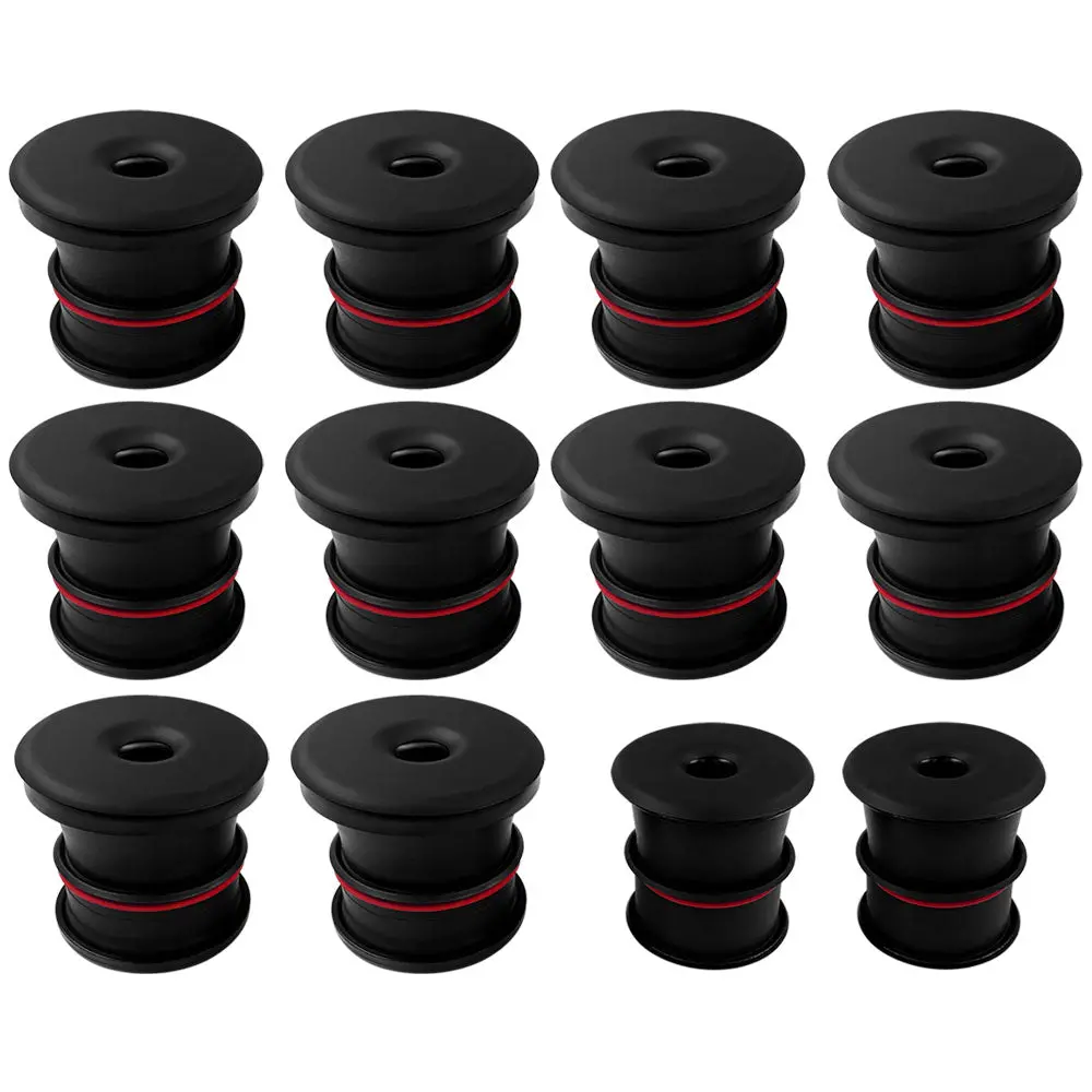 Silicone Body Mount Kit For 99-03 Ford Excursion 5.4L, 6.8L, 7.3L 12Pc 1