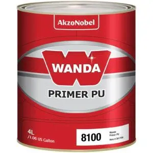 Wanda Pu 391708 8100 Series 2K Primer W/Quart Hardener 4:1 Mixing 1
