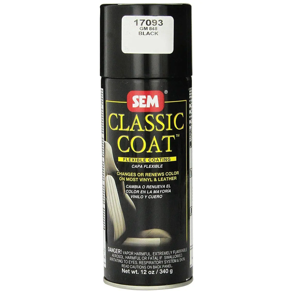 Sem 17093 Black Classic Coat - 12 Oz. 1
