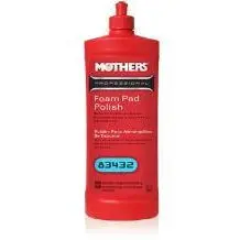 Mothers Professional Foam Pad Polish, 83432, 32 Oz. 1