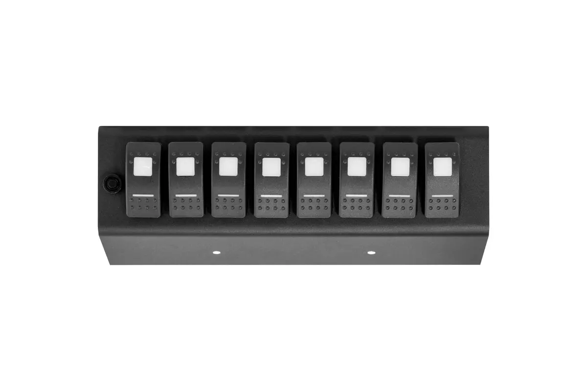 Add On Green Led 8-Switch Panel For 09-18 Jeep Wrangler Jk (For Sourcese) 1