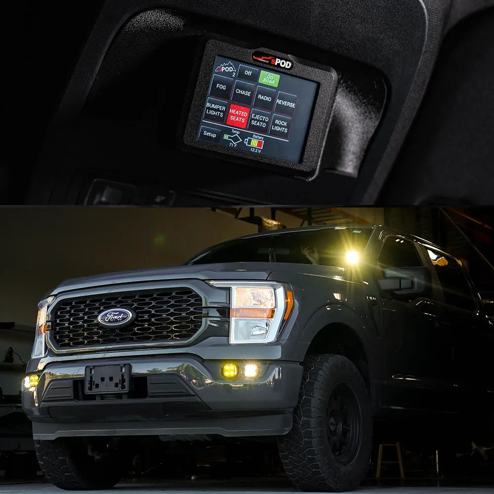 Touchscreen Bantamx Vehicle Kit - Ford 2021-On F-150; F-150 Raptor 1