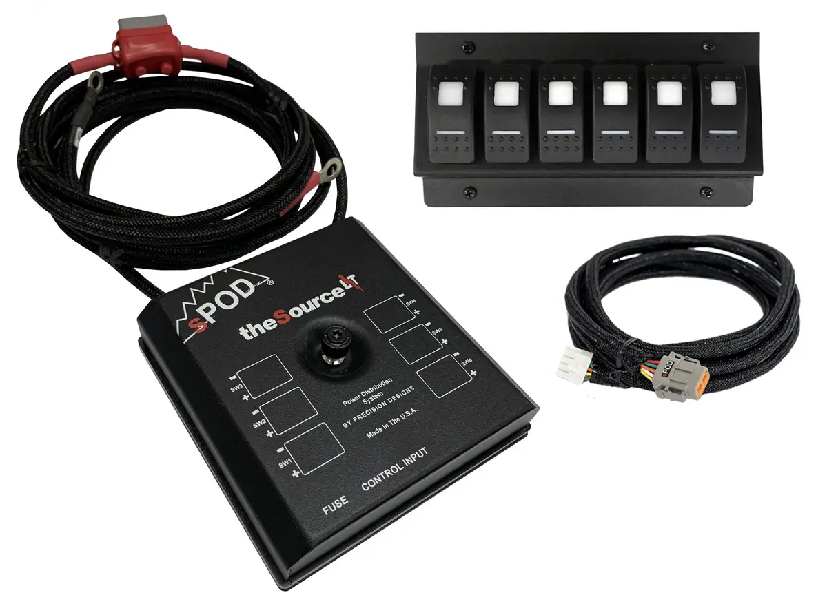 Sourcelt W/ Blue Led Switch Panel For 2012-2017 Toyota Tundra 1