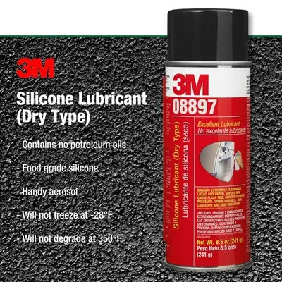 3M 08897 Silicone Lubricant- 8.5 Oz 1