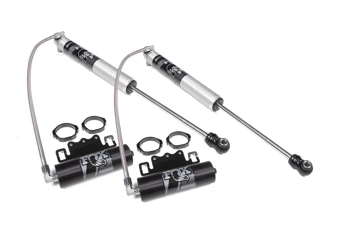 Fox 2.0 Remote Reservoir Front Shocks - Pair | Performance Series | 2.5"-3.5" Lift | Jeep Wrangler Jl 1