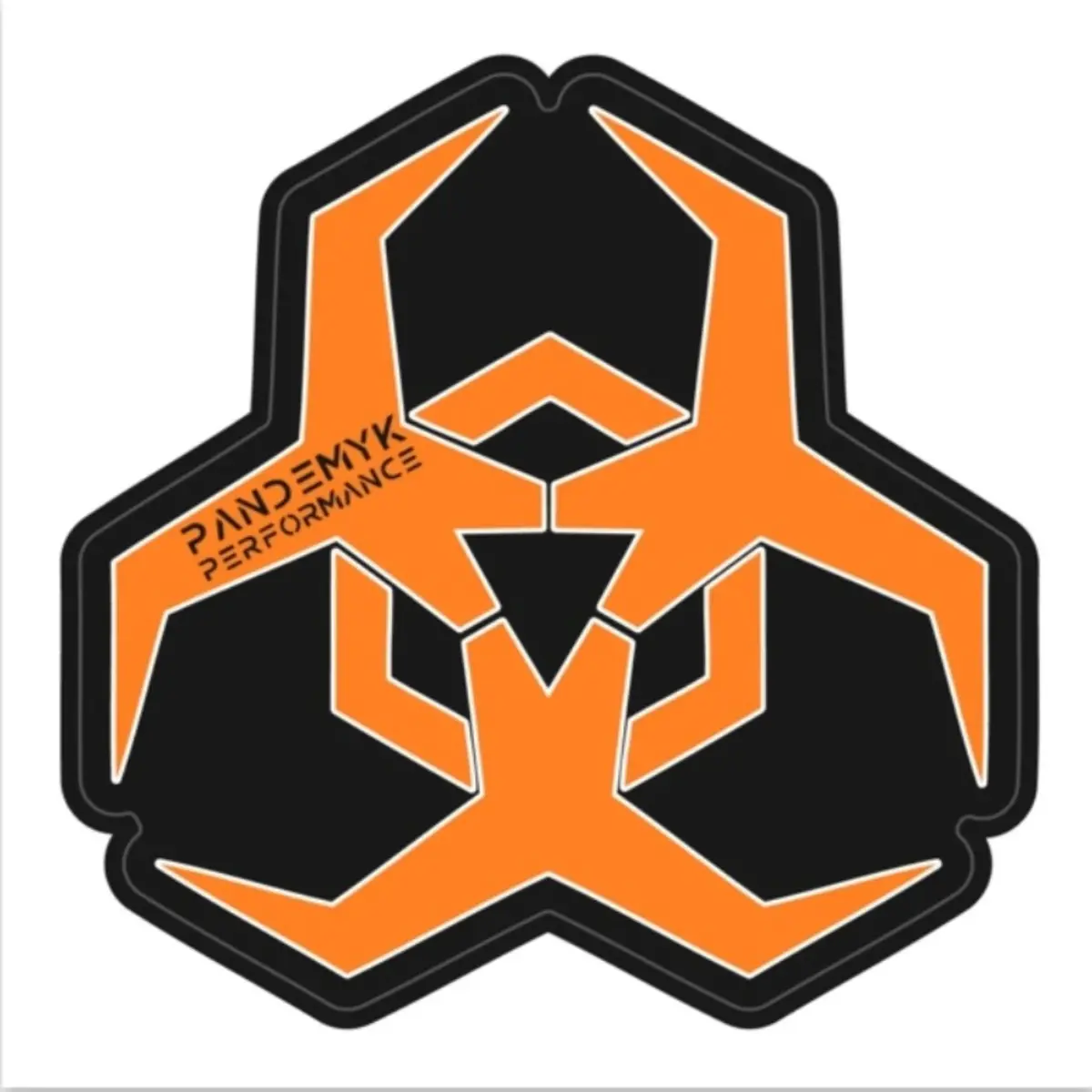 Pandemyk Peel N Stick Logo Sticker 1