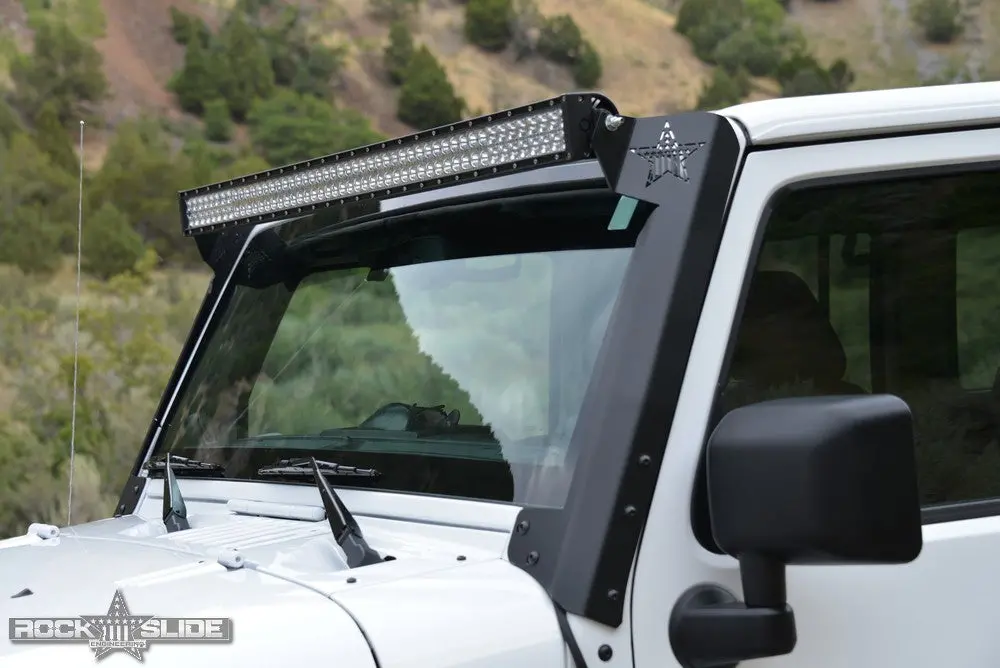 Jeep Jk 50 Inch Led A-Pillar Brackets For 07-18 Wrangler Jk 1