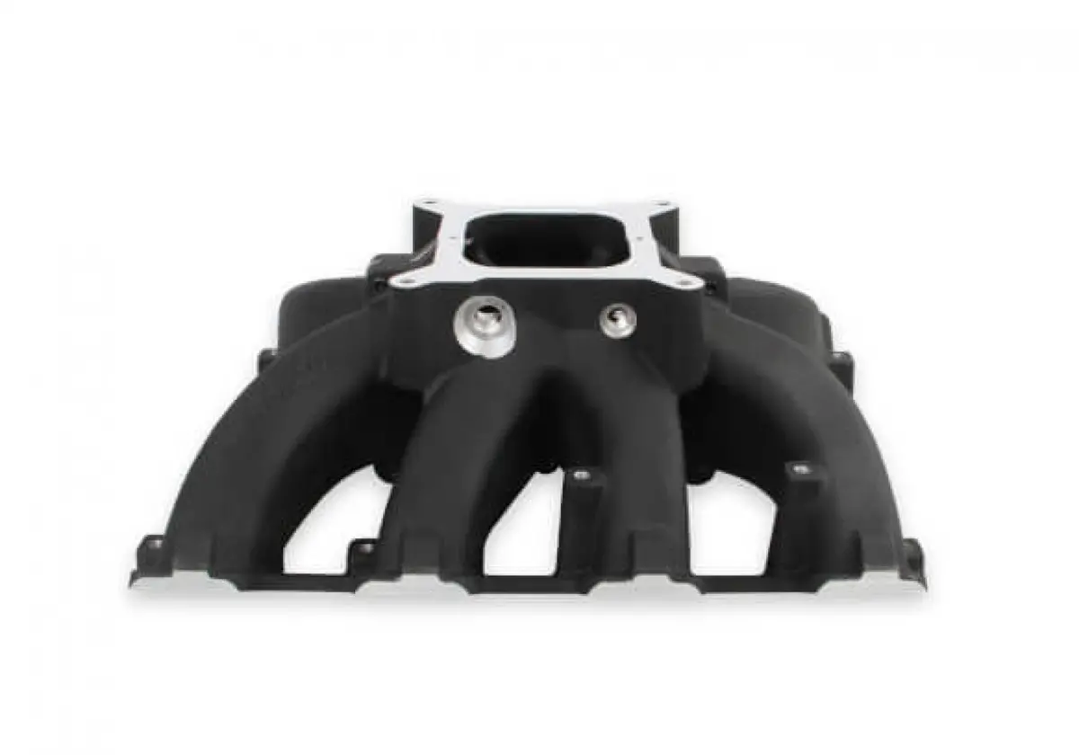Holley Single Plane Split-Design Race Intake Manifold- Gm Ls3/L92- Black-4150 1