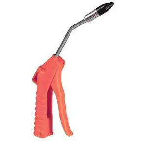 Ast-1718 Deluxe Air Blow Gun W/4 Long Angled Nozzle & 1/2 Removable Rubber Tip 1