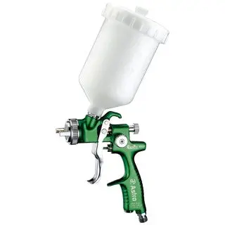 Astro Hvlp 107 Gravity Feed Spray Gun - 1.7Mm Nozzle With Plastic Cup 1