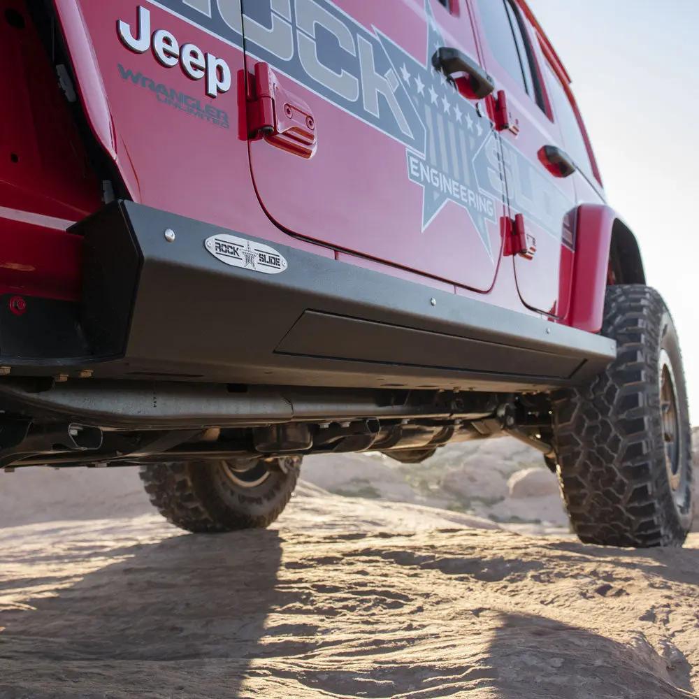 Jl 4 Door Step Slider Skid Plate 1