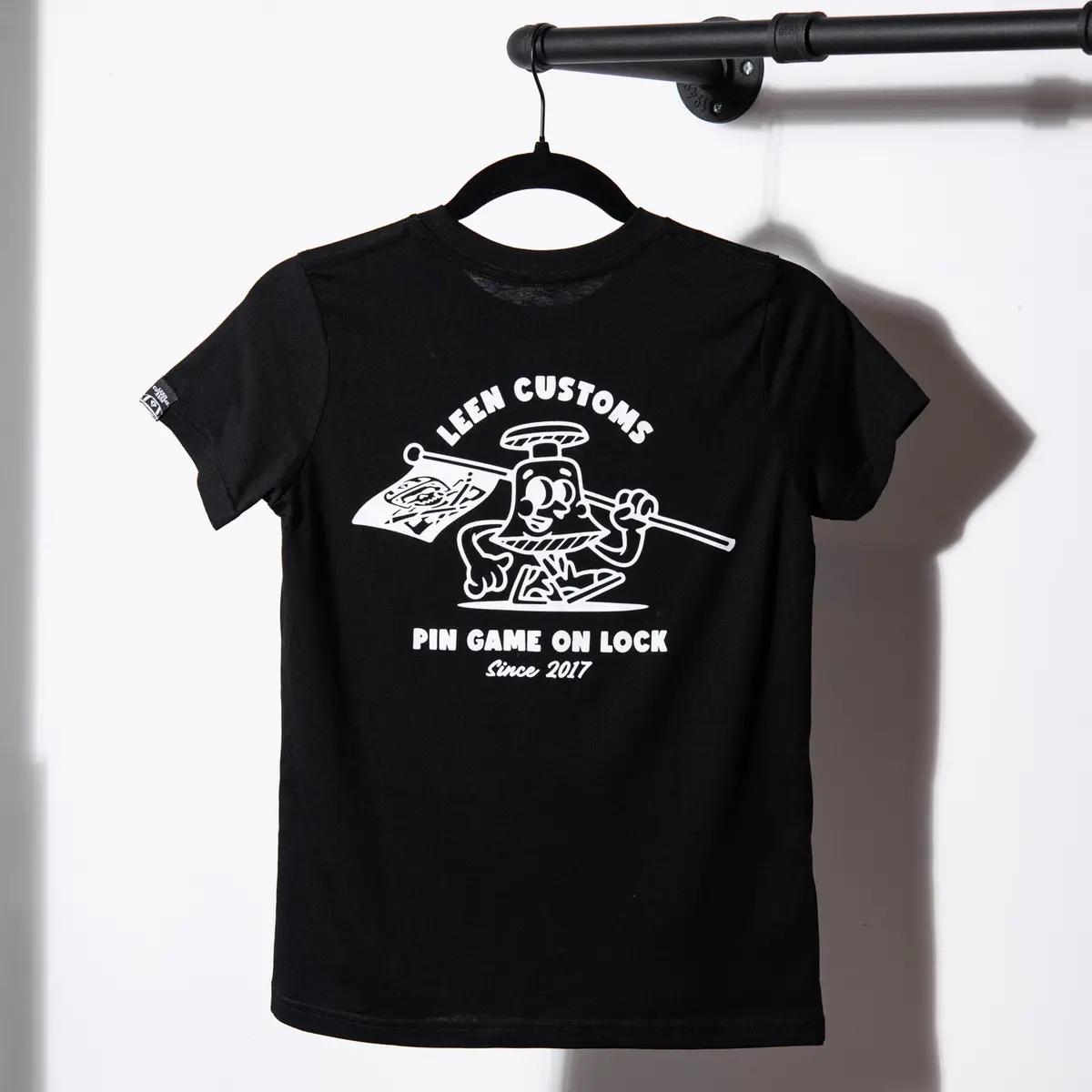 Lc "Mascot" Youth Tee - Black 1