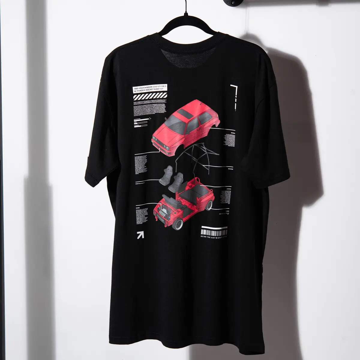 Mk2 Pandem - Leen Customs Staple Tee Black 1