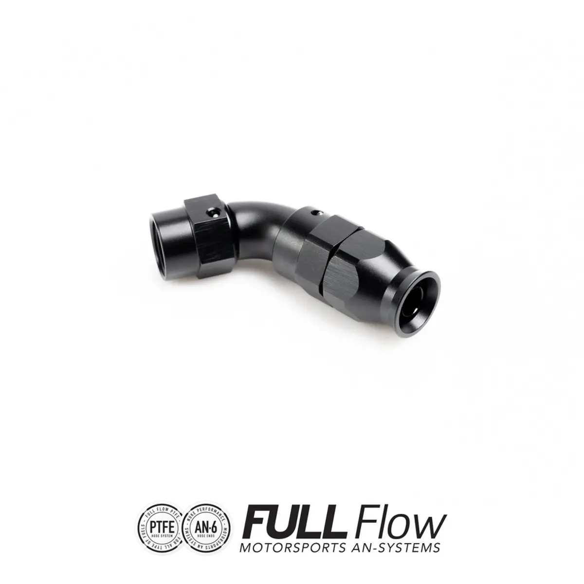 Nuke Performance Full Flow Ptfe Hose End Fitting 60 Degree An-6 1