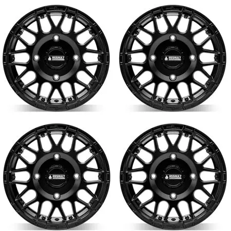 Assault Industries Hellfire Beadlock Wheels - Satin Black 1