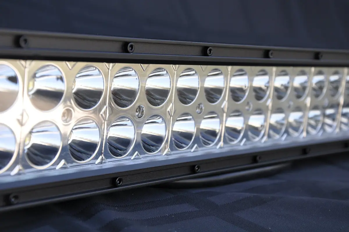 12 Inch Light Bar 72W Flood/Spot 3W Led Chrome 1