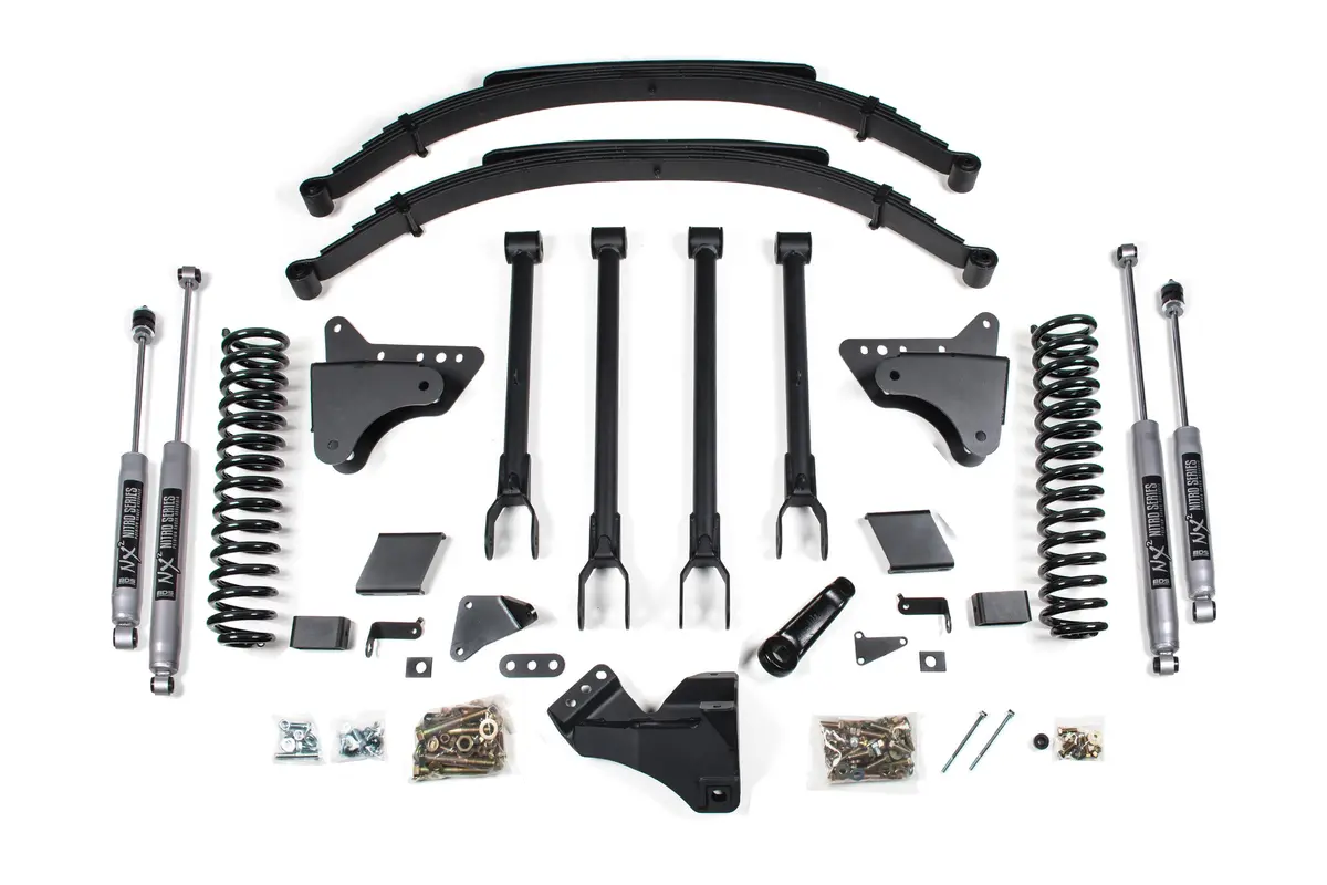 8 Inch Lift Kit | 4-Link Conversion | Ford F250/F350 Super Duty (11-16) 4Wd | Gas 2
