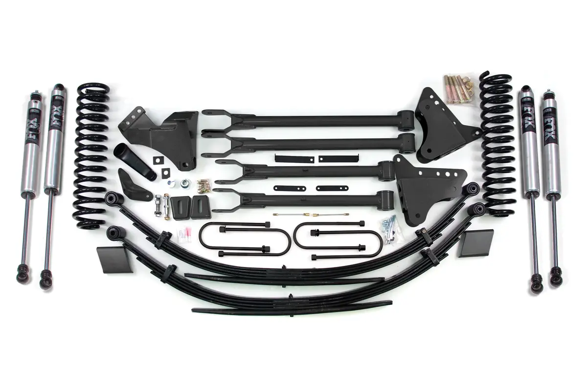 8 Inch Lift Kit W/ 4-Link | Ford F250/F350 Super Duty (08-10) 4Wd | Gas 2