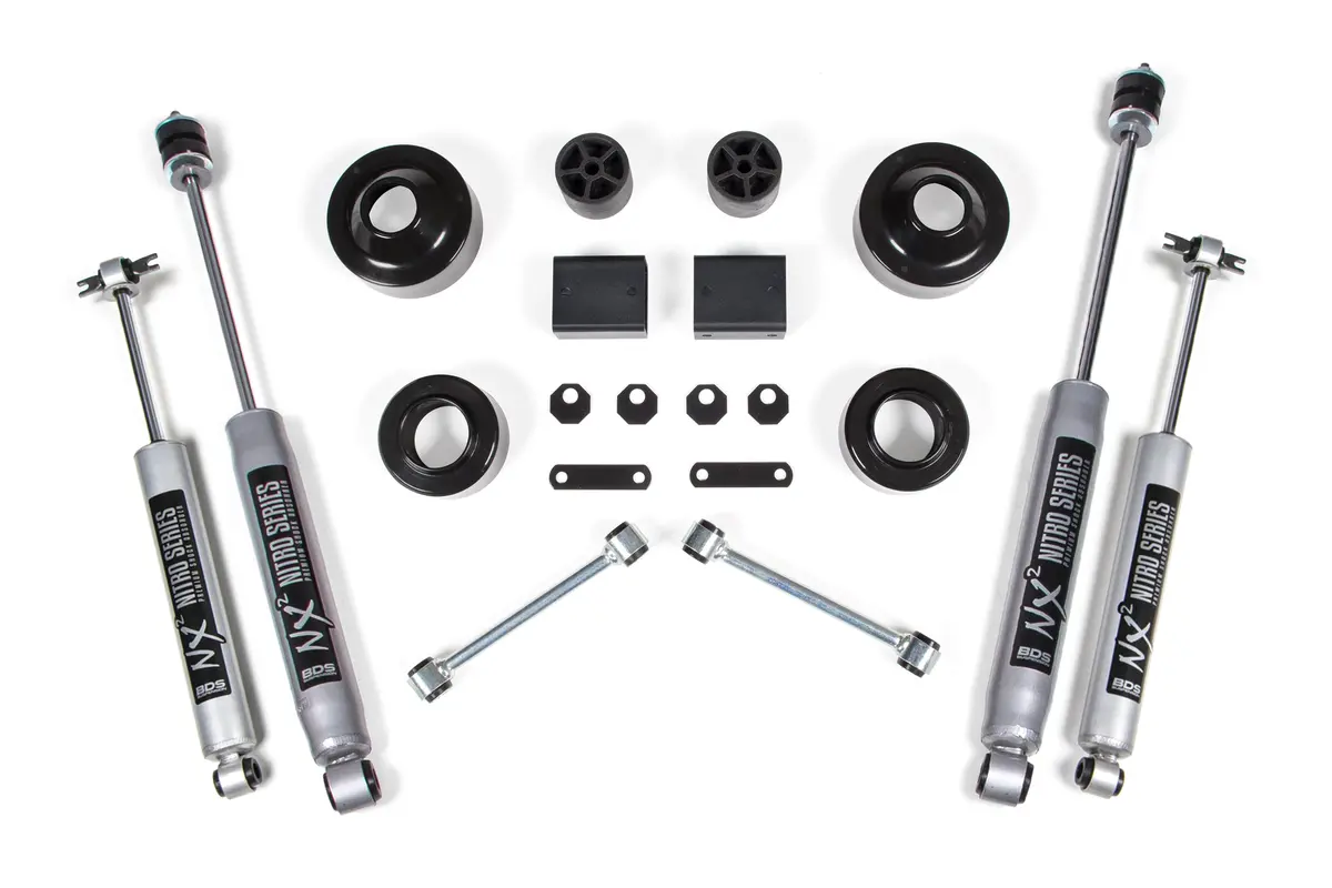 2 Inch Lift Kit | Coil Spacer | Jeep Wrangler Jk (07-11) 2-Door 2