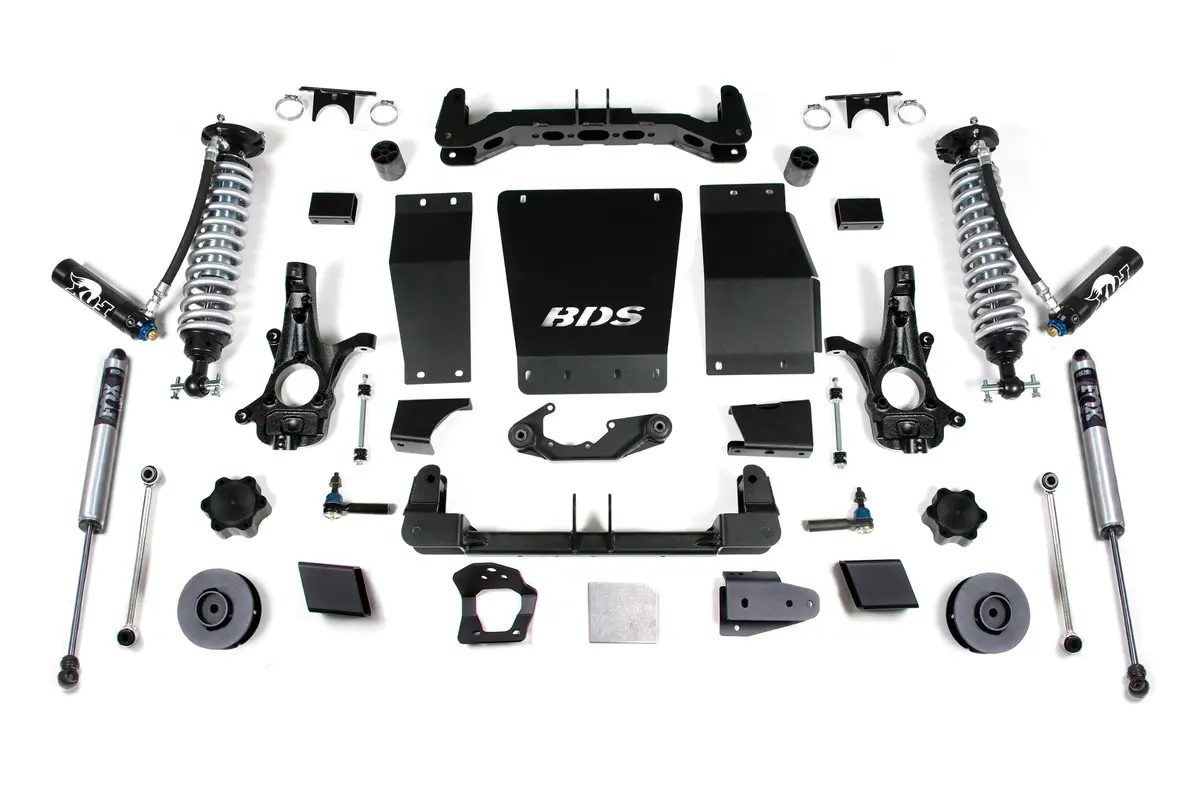 4 Inch Lift Kit | Fox 2.5 Coil-Over | Chevy/Gmc Suburban, Tahoe, Yukon/Xl 1500 (15-19) 4Wd 2