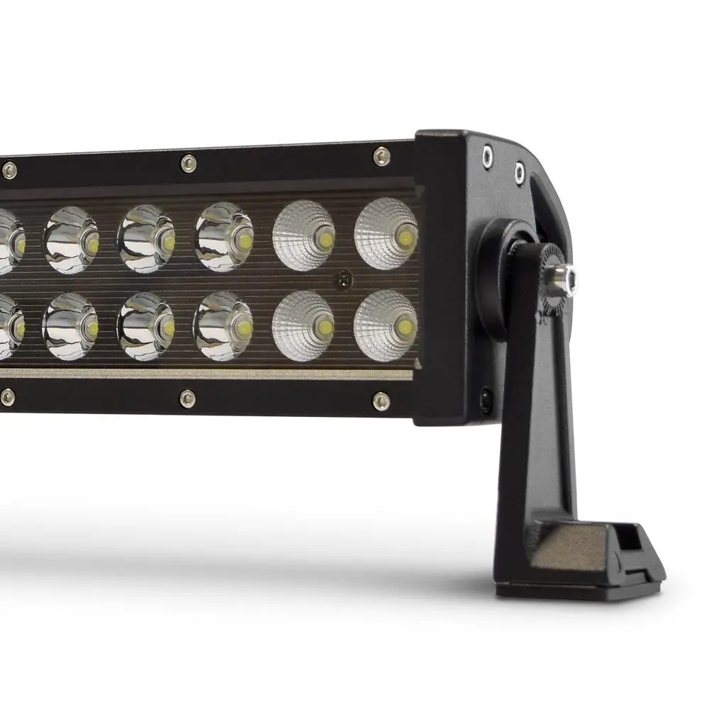 Dual Row Led Light Bar With Black Face 40.0 Inch 1