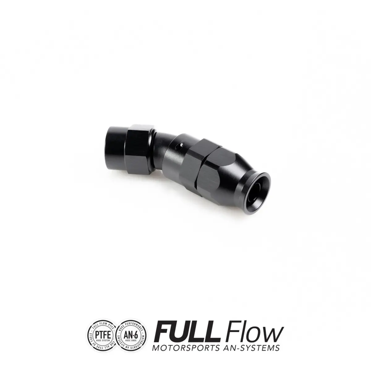 Nuke Performance Full Flow Ptfe Hose End Fitting 30 Degree An-6 1