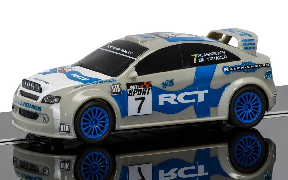 Scalextric "Rct" Finland Rally Car 1/32 Scale Slot Car C3712 2