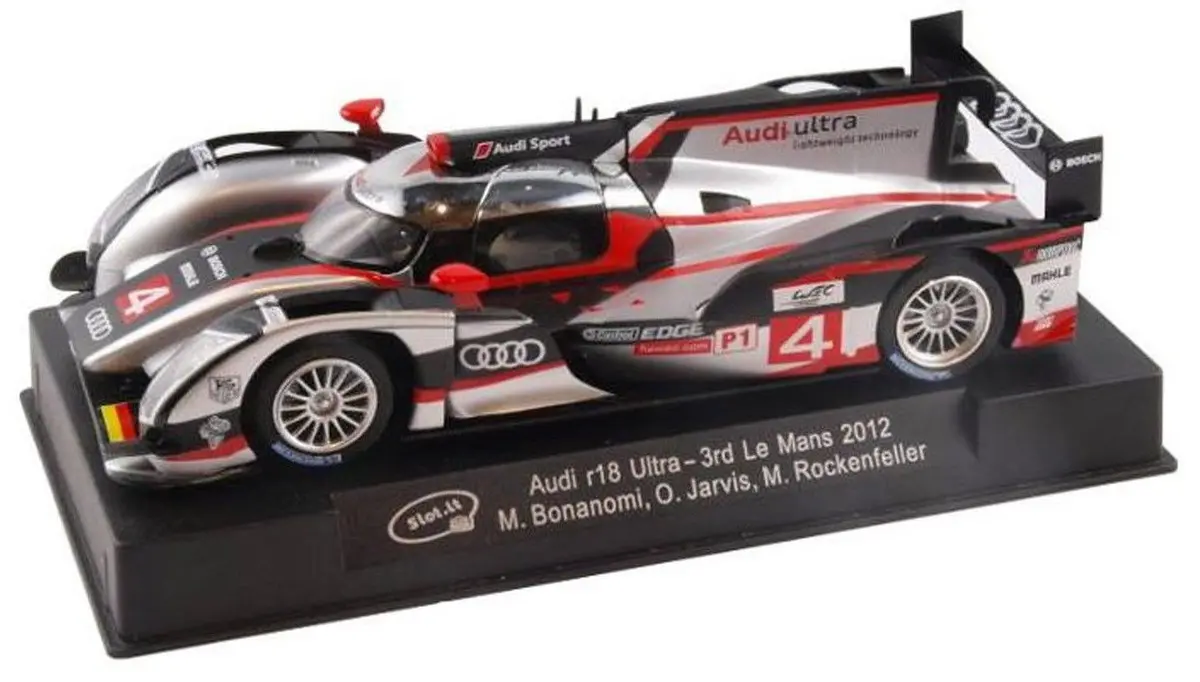Slot It Audi R18 Ultra - 3Rd 2012 Le Mans 1/32 Scale Slot Car Ca38a 1