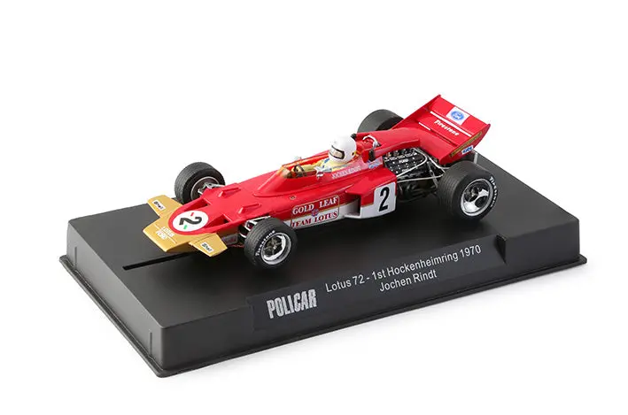 Slot It Policar Lotus 72 - Jochen Rindt-1970 Hockenheimring 1/32 Slot Car Car02a 1