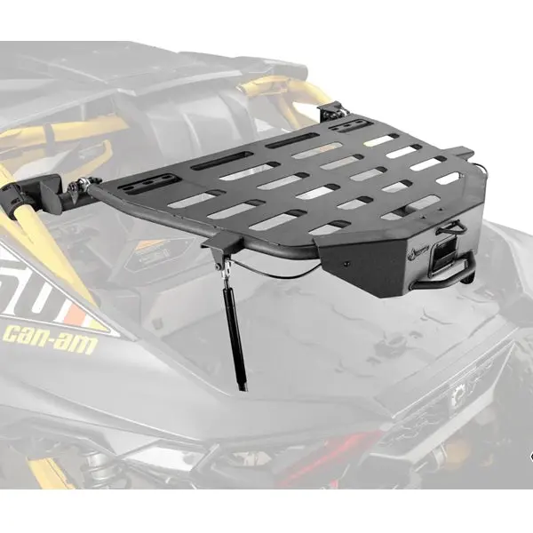 Assault Adventure Rack – Can-Am Maverick R Cargo Rack & Tire Carrier 1