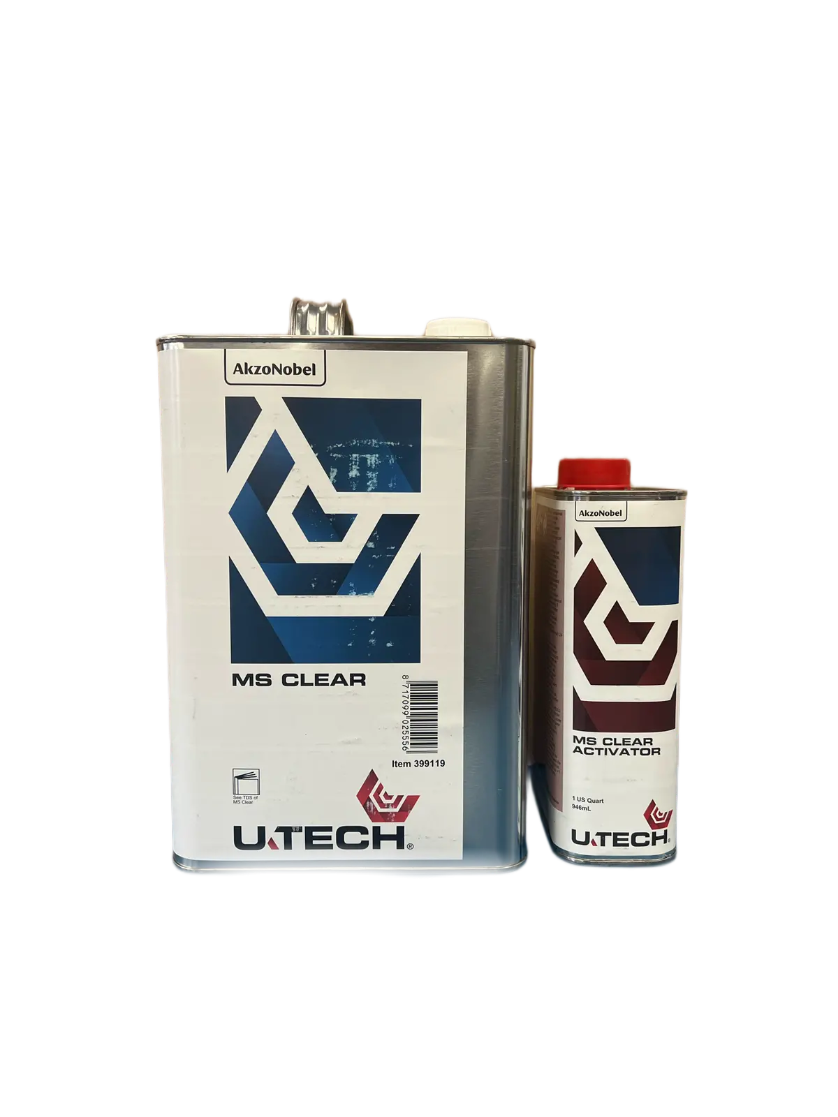 U-Tech Ms Clear Coat 0.75 Us Gallon W/Quart Hardener 3:1 1