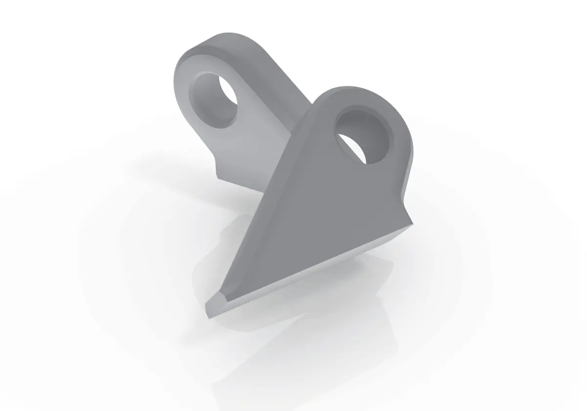 Crawltek Revolution 1" Cnc Machined Shackle Tabs (Pair) 1