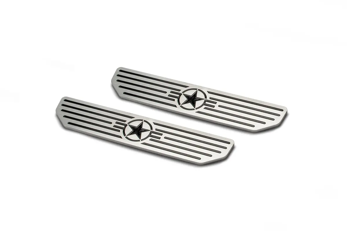 Jeep Jl Front Sill Plates 18-Pres Wrangler Jl 2/4 Door 1