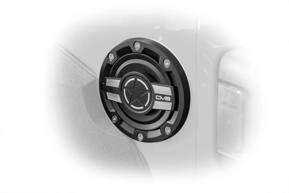 Jeep Jl Aluminum Fuel Door For 20-Pres Wrangler Jl 1