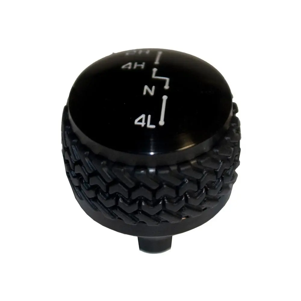 1987-95 Jeep Yj 4Wd Transfer Case Knob Black 1
