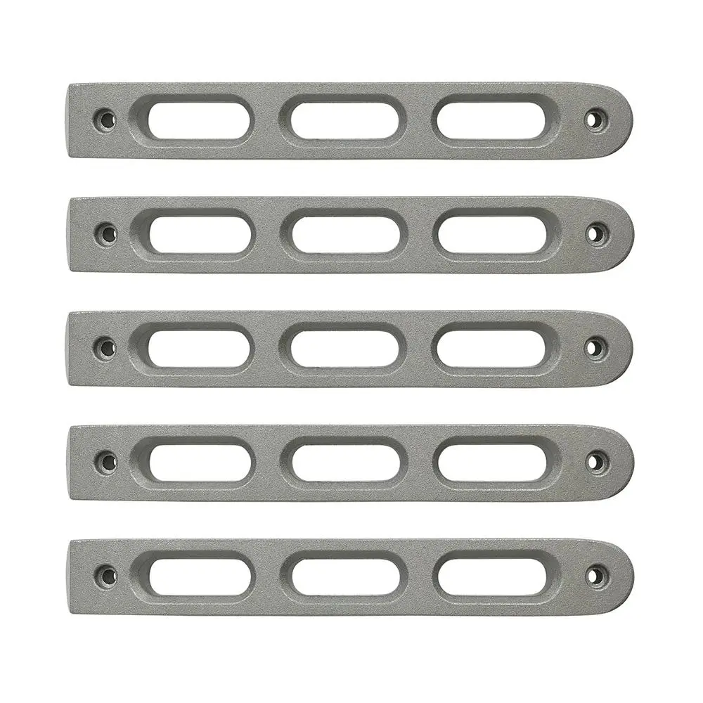 2007-18 Jeep Jk Silver Slot Style Door Handle Inserts Set Of 5 1