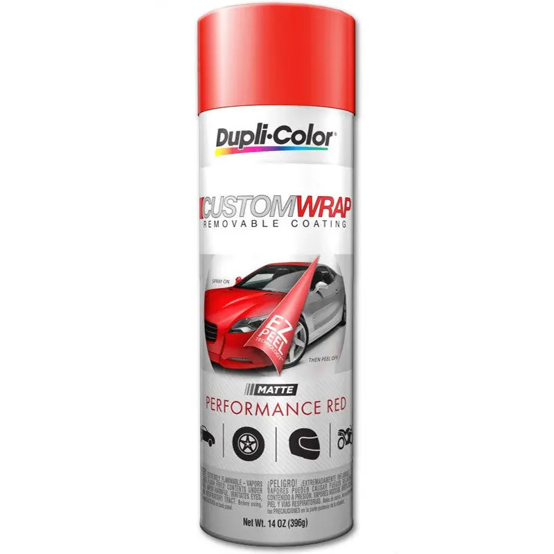 Duplicolor Custom Wrap Matte Red 14 Oz Aerosol 1