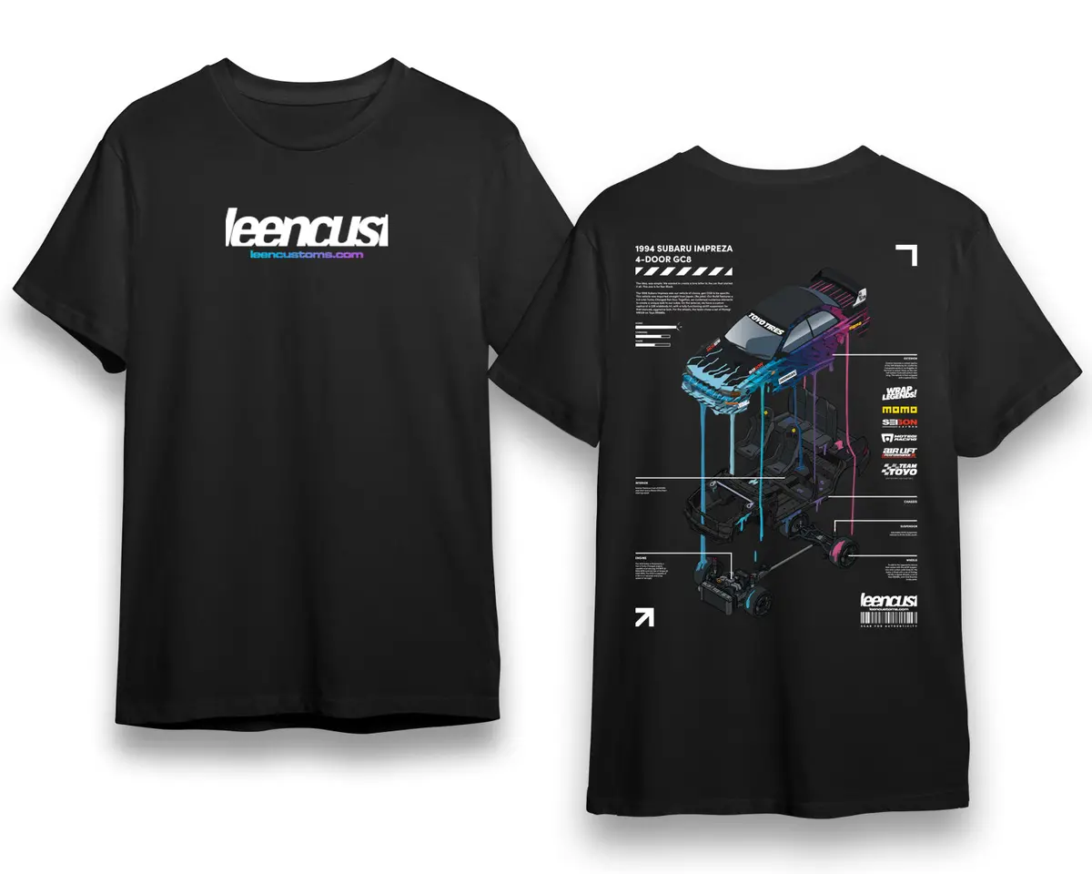 Lc "Sema Gc8" Staple Tee - Black 5