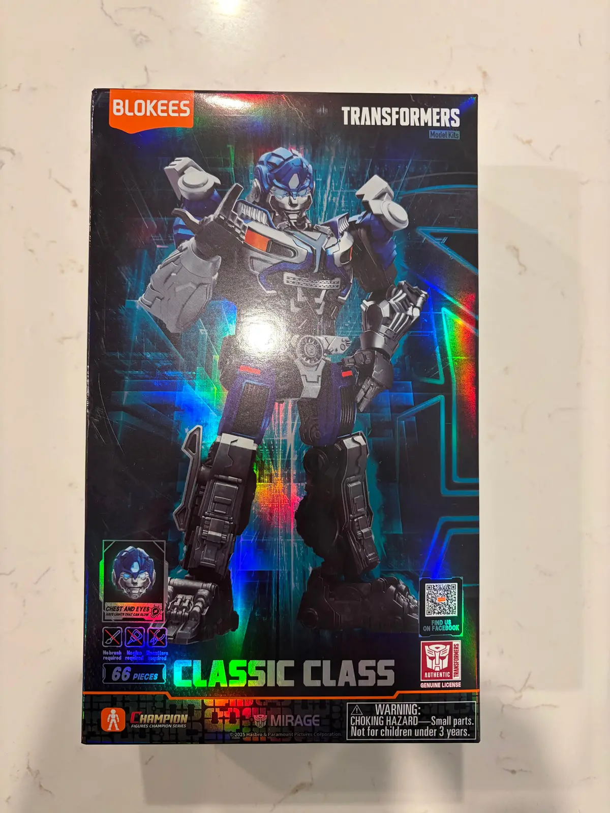 Blokees Transformers Classic Class Mirage 1